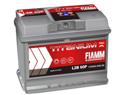 Автомобильный аккумулятор FIAMM Titanium Pro 60 Ач низкий, о/п
