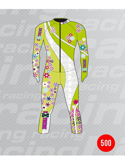 Спусковой комбинезон EXTREME COMPETITION OVERALL SUI лайм