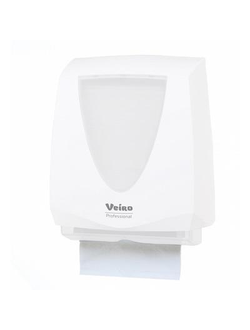 Диспенсер для листовых полотенец V/Z/W-сложения Veiro Professional Prima пластиковый белый