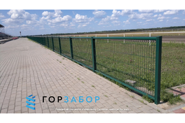 Монтаж газонного ограждения от завода в Москве