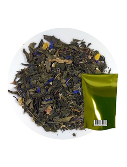 Чай "Заварилла" с добавками зелёный Утренний аромат (Моргентау), 100 гр., дой-пак