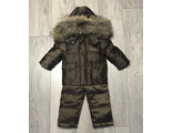 М. 379 Комплект Moncler темно коричневый (80)