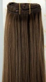 Волосы HIVISION Collection искусственные на заколках 50-55 см (5 прядей) №12