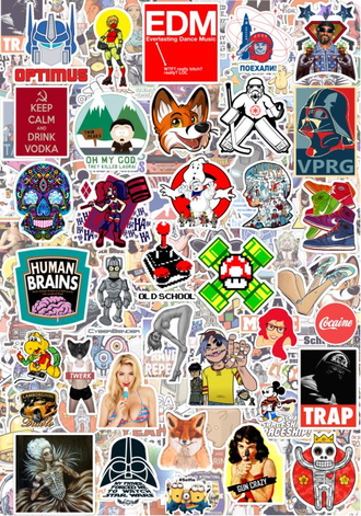 СтикерБук №7- Sticker Bombing Album №7