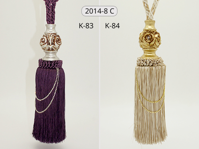 Арт. 2014-8 NEW. Кисти с розочками, 80-83 см