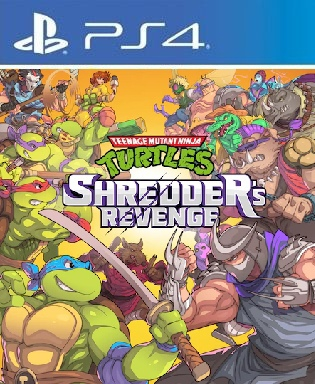 Teenage Mutant Ninja Turtles: Shredder&#039;s Revenge (цифр версия PS4 напрокат) 1-4 игрока