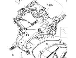 Воздухозаборник оригинал BRP 508000715 508000592 для BRP LYNX/Ski-Doo (Secondary Chamber Ass'y)