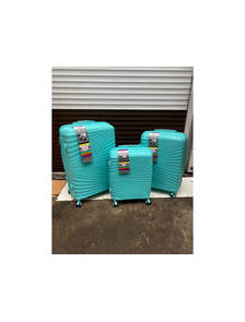 Комплект из 3х чемоданов Impreza Imperial Полипропилен S,M,L Мятный