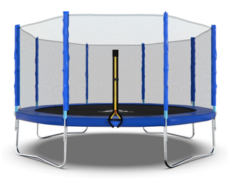 Батут DFC Trampoline Fitness 14FT-TR-B (4,27 метра) с защитной сеткой