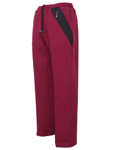 Мужские легкие спортивные брюки  большого размера арт. 2599-9987 (цвет бордо) Размеры 56-80