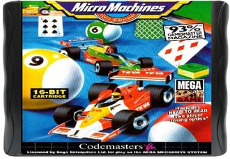 Micro machines, Игра для Сега (Sega Game) No Box