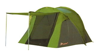 Палатка 3-х местная туристическая LANYU LY-1709 с навесом
