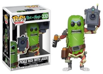 Фигурка Funko POP! Vinyl: Rick Morty: Pickle Rick with Laser