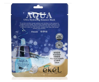 EKEL Маска тканевая с Морской водой Super Natural Ampoule Mask Aqua, 1 шт. 513603