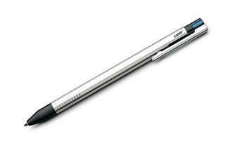 Мультисистемная ручка LAMY Logo 3 в 1 три цвета (полированная сталь)