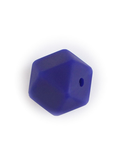 Силиконовый многогранник 17 мм Синий