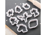 Набор форм для вырезания печенья 9×6×1,5 см "Праздник единорога", 8 шт