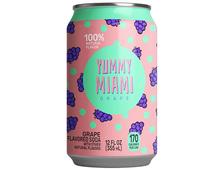 Вкусный Майями Виноград (YUMMY MIAMI GRAPE) сильногазированный напиток, США, объем 355 мл