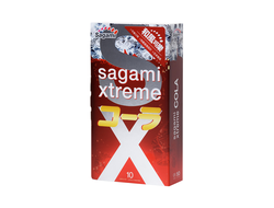 729/1 ПРЕЗЕРВАТИВЫ ЛАТЕКСНЫЕ SAGAMI XTREME COLA №10