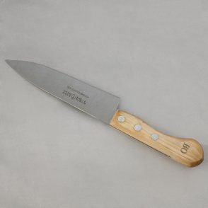 Нож поварской с деревянной ручкой