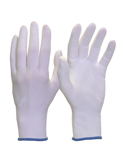 Перчатки "НейпБ" (нейлон, без покрытия, цвет белый)