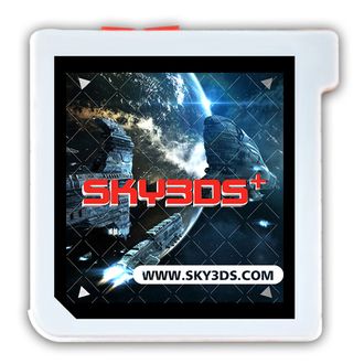 SKY 3DS+ с двумя оранжевыми кнопками (НЕТ В НАЛИЧИИ!!!)