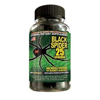 (Cloma Pharma) Black Spider 25 - (100 капс)