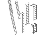 Специальные лестницы (навесные, составные, разборные)