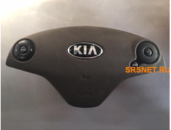 Восстановление подушки безопасности водителя Kia Quoris (кожа)