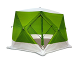 Зимняя палатка Traveltop СT1636 (шестигранник) 360*320*h220 см / зеленая