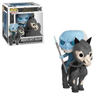 Фигурка Funko POP! Rides: Game of Thrones S10: White Walker on Horse