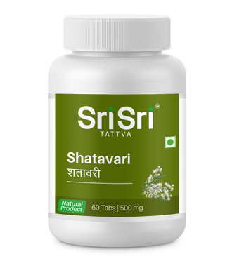 Шатавари для женского здоровья (Shatavari) Shri Shri Ayurveda, 60 таб.