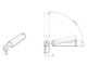 Консольный уличный светодиодный светильник FSL 01-35-50-Д120