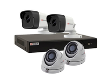 Комплект видеонаблюдения &quot; IP 2MP Full HD&quot; Для улицы и помещений