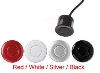 Датчик (сенсор) для парктроника (сонара) 22,5 мм, черный, красный, серый, серебро, белый