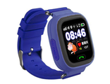 Детские часы-телефон с GPS-трекером Smart Baby Watch Q90 Фиолетовые
