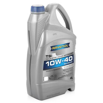 Моторное масло Ravenol TSI 10W40 полусинтетическое 4 л.