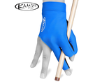 Бильярдная перчатка Kamui синяя