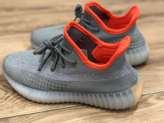 Кроссовки YEEZY BOOST 350 V2 Grey/Orange