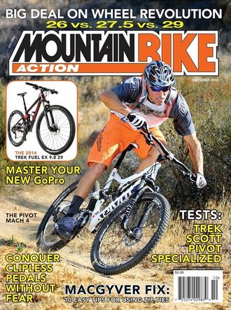 Mountain Bike Action Magazine October 2013 Иностранные спортивные журналы в Москве, Intpressshop