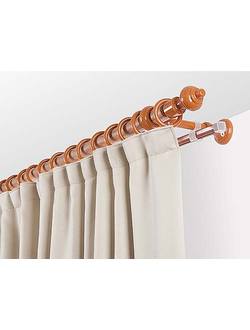 Пластиковый карниз для штор с металлическими трубой и шиной, дешево. Мелкий опт