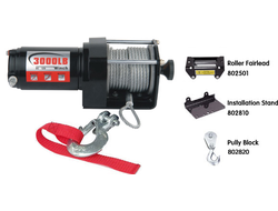 Лебедка для квадроцикла Master Winch PM3000 с металлическим тросом