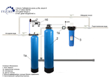 Система водоподготовки  &quot;Гейзер 4К-АДС-Р&quot; с ручным блоком управления производительностью 2,0 куб.м/час
