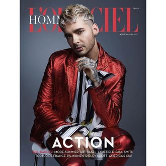 L&#039;OFFICIEL HOMMES DEUTSCH Summer 2017 Bill Kaulitz, Tokio Hotel Cover ИНОСТРАННЫЕ ЖУРНАЛЫ PHOTO FASH