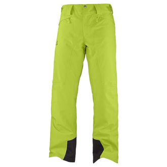 Горнолыжные штаны мужские Salomon ICEMANIA PANT салатовый