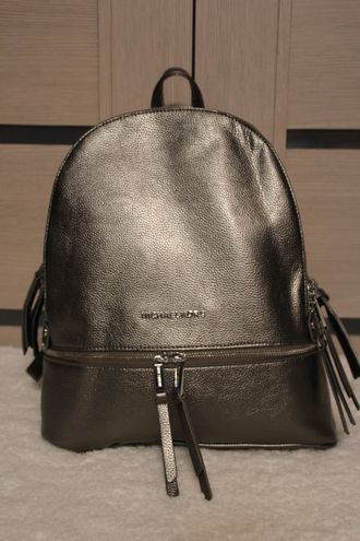 Рюкзак Michael Kors Rhea Medium MK / Майкл Корс - темное золото