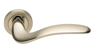 Дверные ручки Morelli Luxury "COBRA" NIS/NIK Цвет - Матовый никель/никель Дверные ручки Morelli Luxury "COBRA" NIS/NIK Цвет - Матовый никель/никель