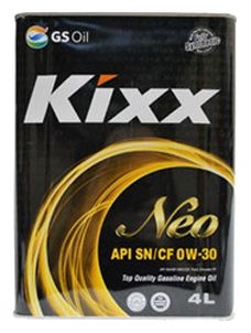 Масло моторное Kixx NEO 0W-30 (G1 SN/CF 0W-30) 4L синт.