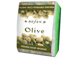 Мыло-губка Olive Refan 75г