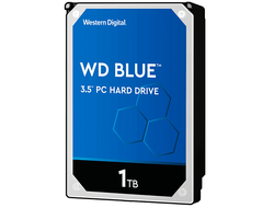 Жесткий диск HDD 1000 Gb Western Digital  WD10EZEX, 3.5", 64Mb, SATA III, Blue